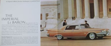 Chrysler Imperial Modelprogram 1960 Carbrochure (3588)